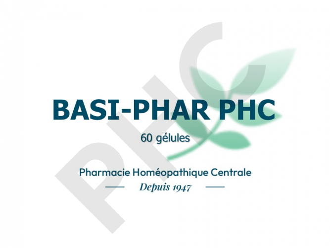 Basi-Phar PHC - Equilibre acido-basique