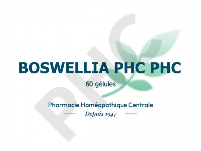 BOSWELLIA PHC en cas de douleurs et d'inflammations