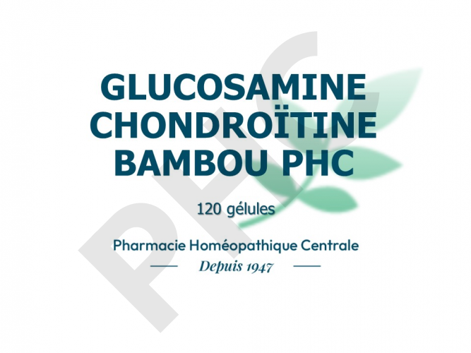 Glucosamine Chondroïtine Bambou PHC - Articulations