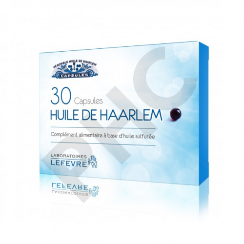 Véritable Huile de Haarlem 30 capsules