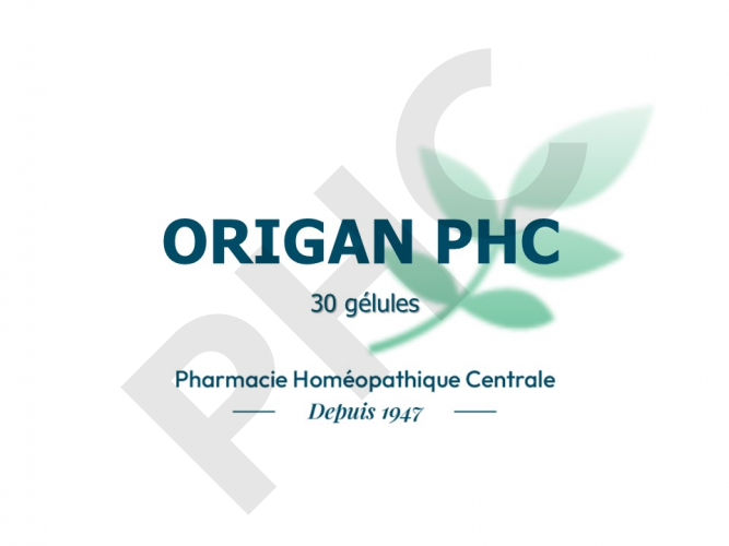 ORIGAN PHC - 30 gélules d'huile essentielle - anti infectieux