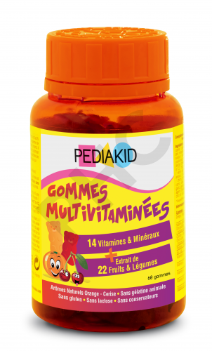 Enfants Vitamines Gommeuses Colorées Sur Fond Blanc Multivitamines Bonbons  à La Gelée Douce